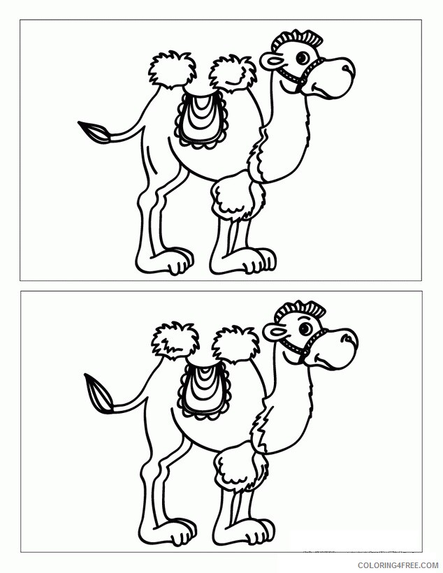Camel Coloring Sheets Animal Coloring Pages Printable 2021 0669 Coloring4free