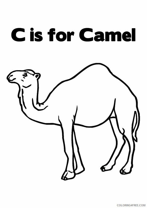 Camel Coloring Sheets Animal Coloring Pages Printable 2021 0674 Coloring4free