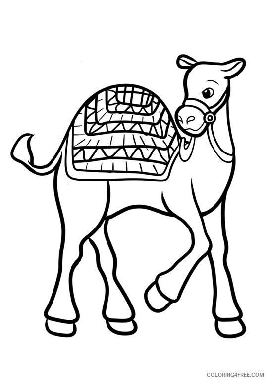 Camel Coloring Sheets Animal Coloring Pages Printable 2021 0687 Coloring4free