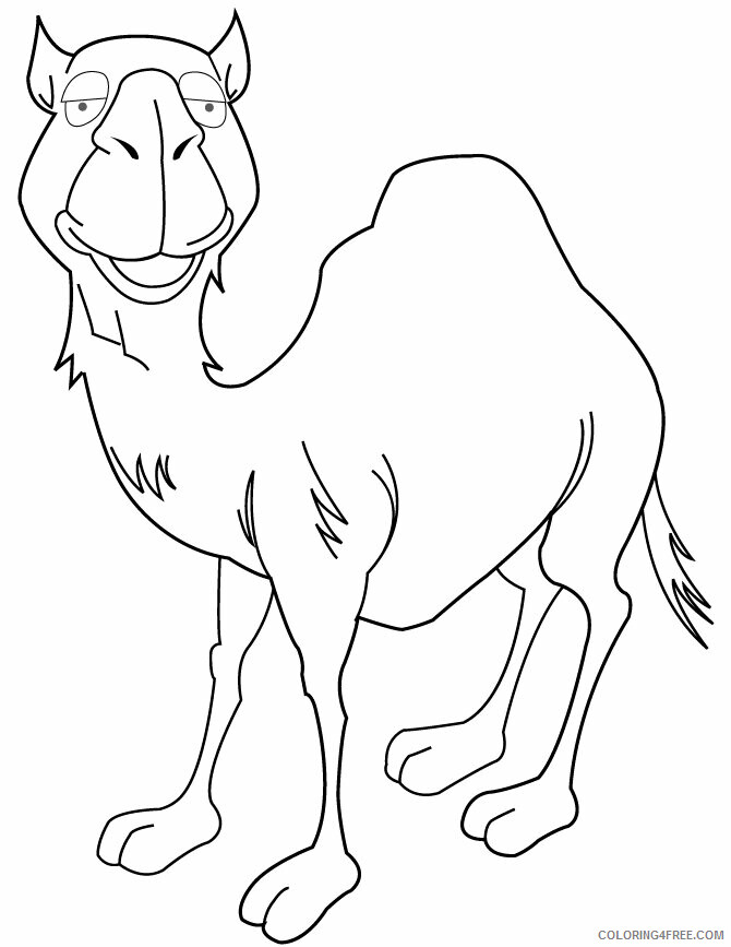 Camel Coloring Sheets Animal Coloring Pages Printable 2021 0694 Coloring4free