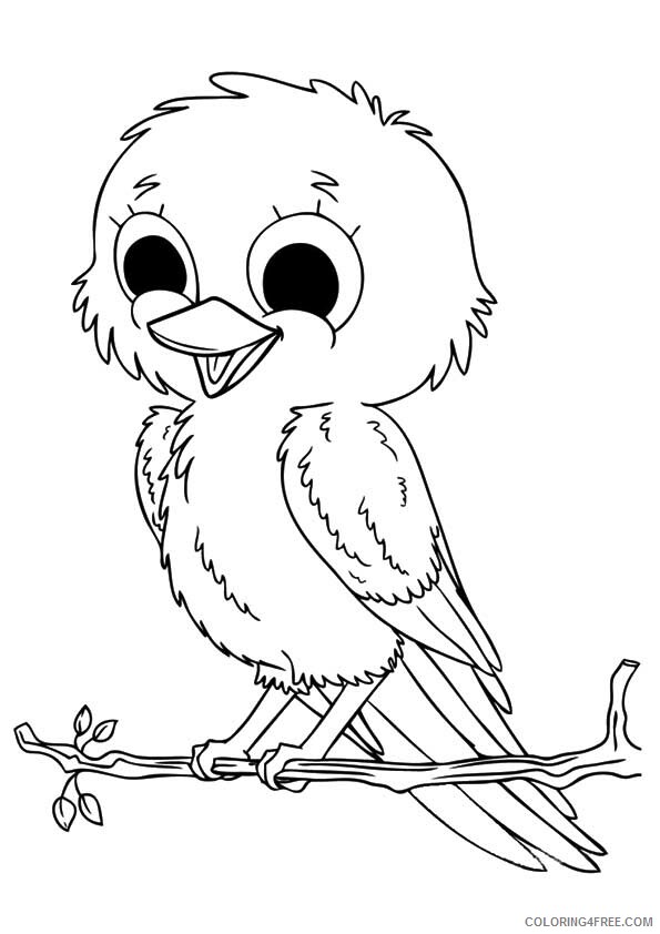 Canary Coloring Pages Animal Printable Sheets the canary 2021 0771 Coloring4free