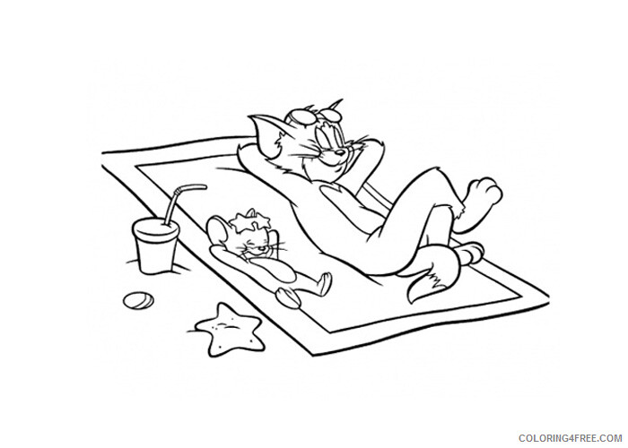 Cat Coloring Pages Animal Printable Sheets Summer vacations 2021 0894 Coloring4free