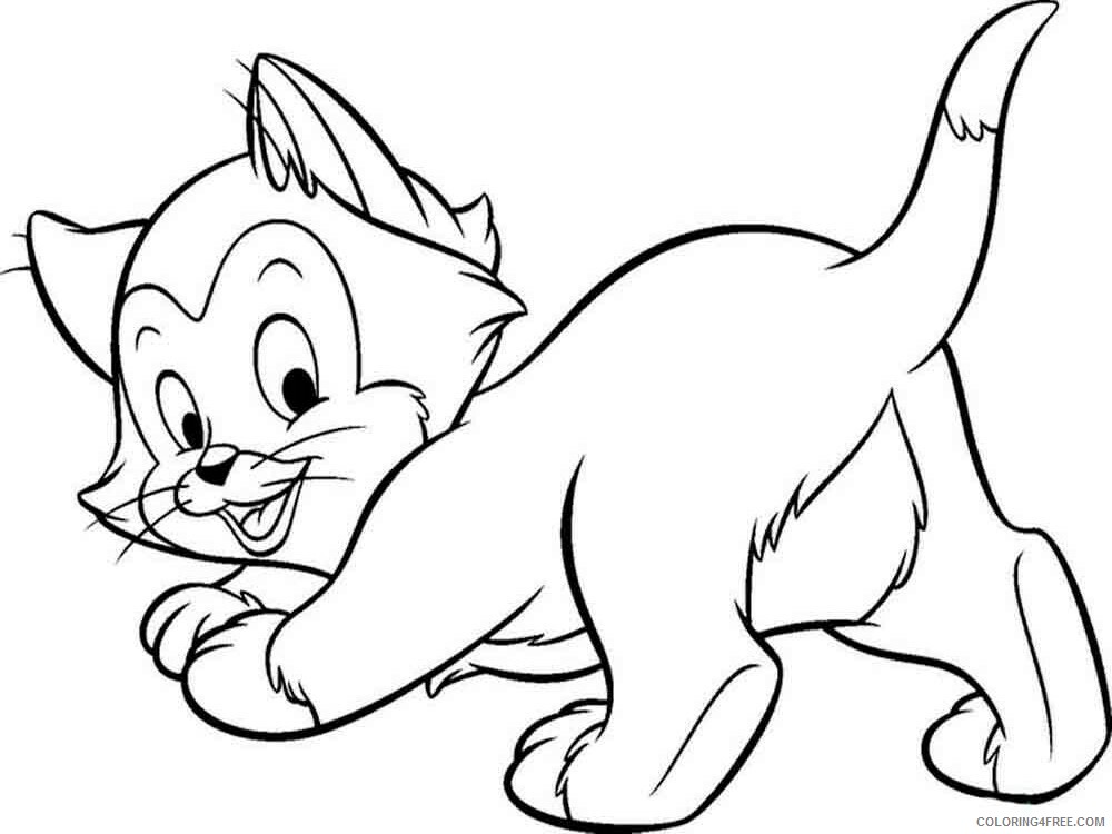 Cat Coloring Pages Animal Printable Sheets animals cats 7 2021 0858 Coloring4free