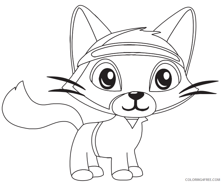 Cat Coloring Pages Animal Printable Sheets cat 2021 0791 Coloring4free