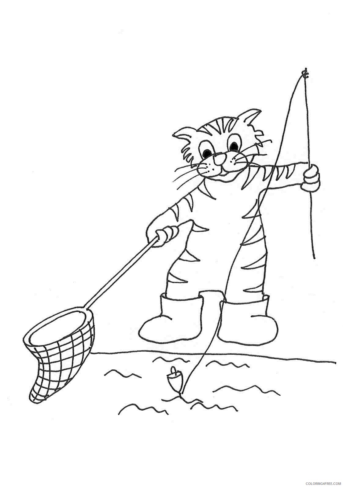 Cat Coloring Pages Animal Printable Sheets of Cats 2021 0841 Coloring4free