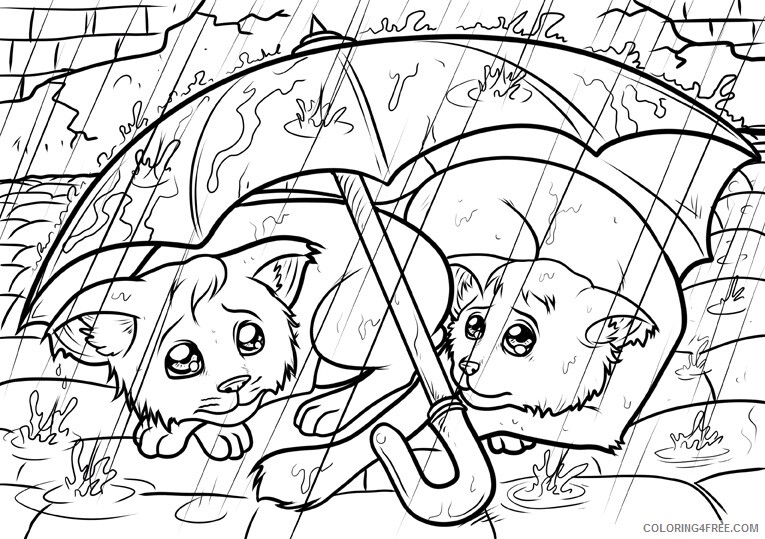 Cat Coloring Sheets Animal Coloring Pages Printable 2021 0711 Coloring4free