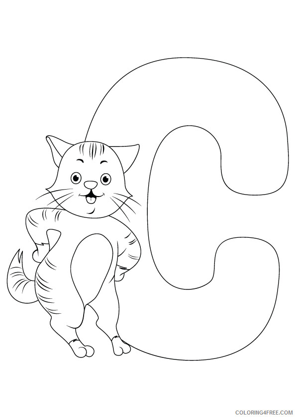 Cat Coloring Sheets Animal Coloring Pages Printable 2021 0722 Coloring4free