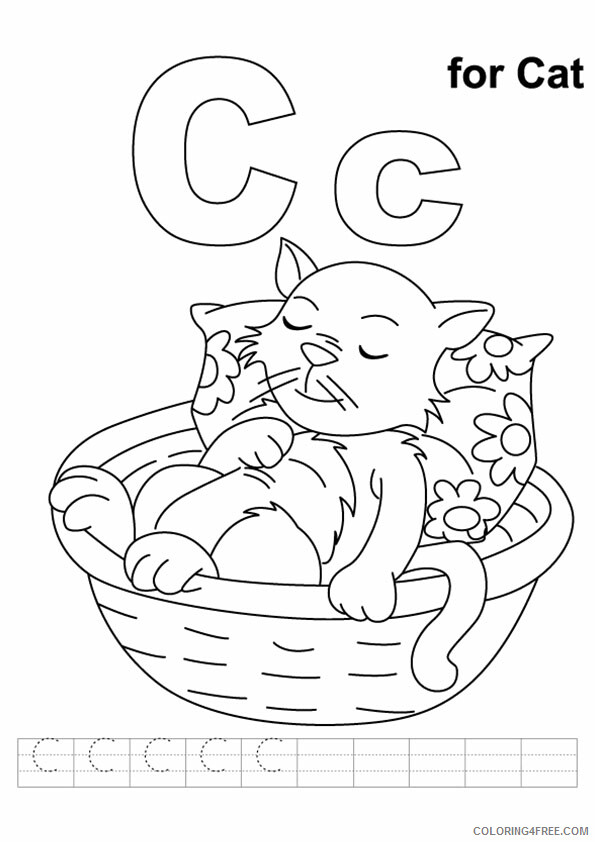 Cat Coloring Sheets Animal Coloring Pages Printable 2021 0729 Coloring4free