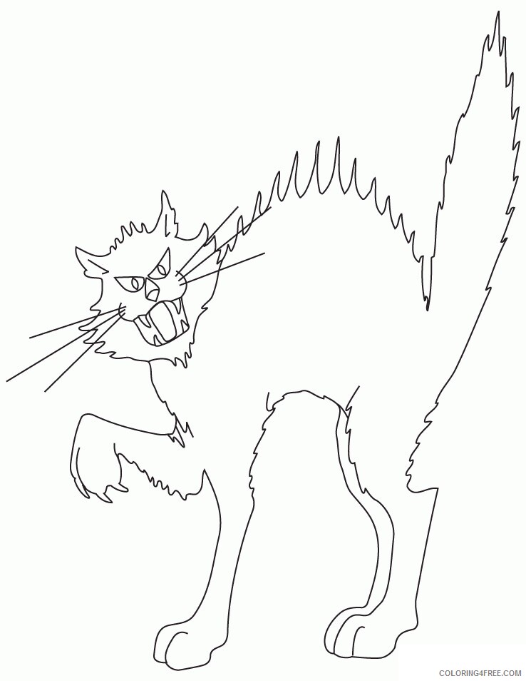 Cat Coloring Sheets Animal Coloring Pages Printable 2021 0733 Coloring4free