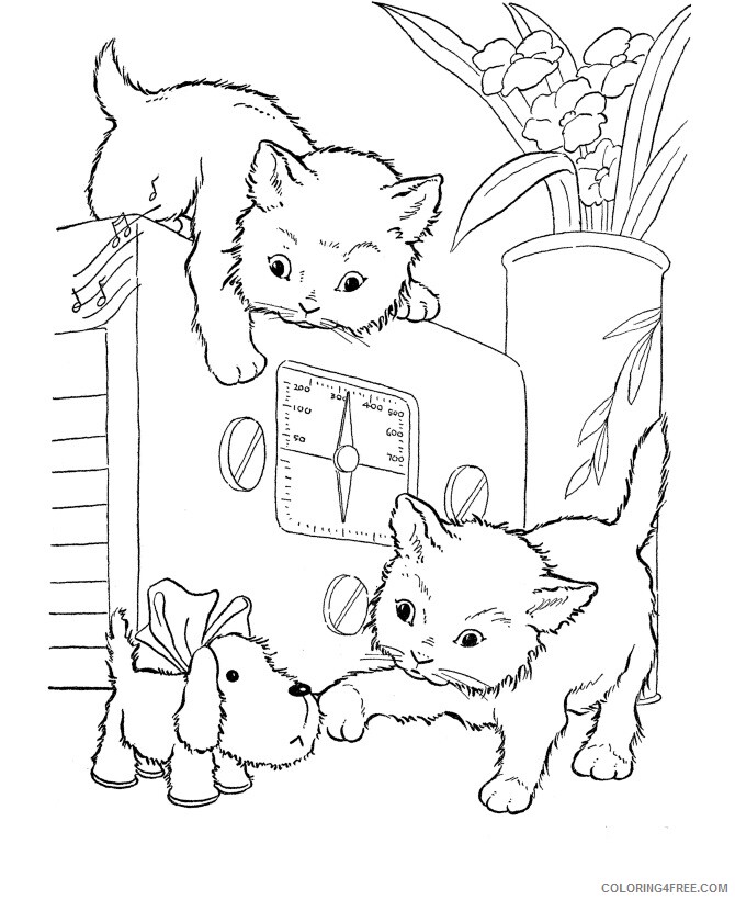 Cat Coloring Sheets Animal Coloring Pages Printable 2021 0738 Coloring4free