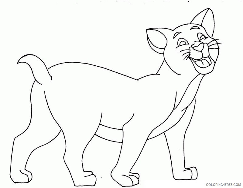 Cat Coloring Sheets Animal Coloring Pages Printable 2021 0743 Coloring4free