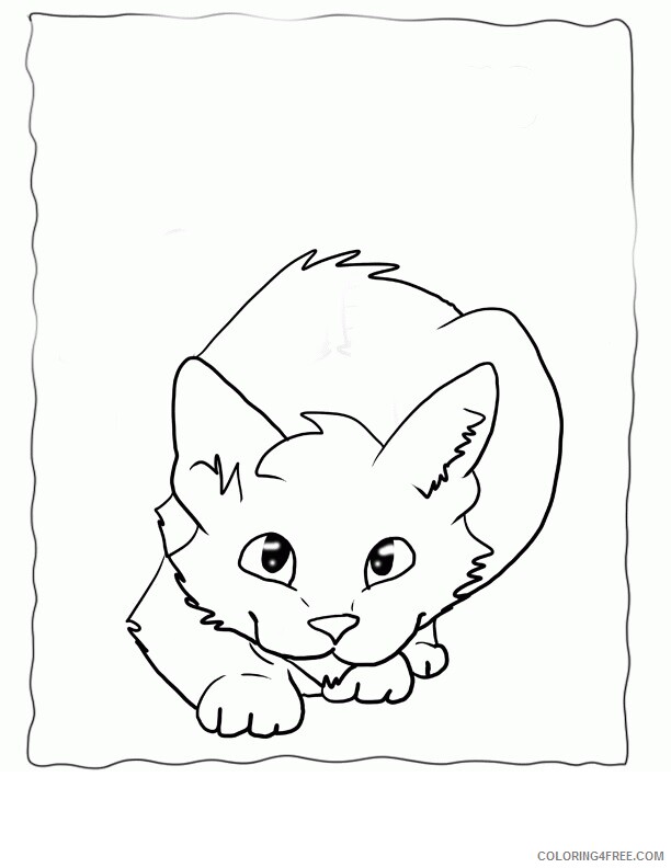 Cat Coloring Sheets Animal Coloring Pages Printable 2021 0757 Coloring4free