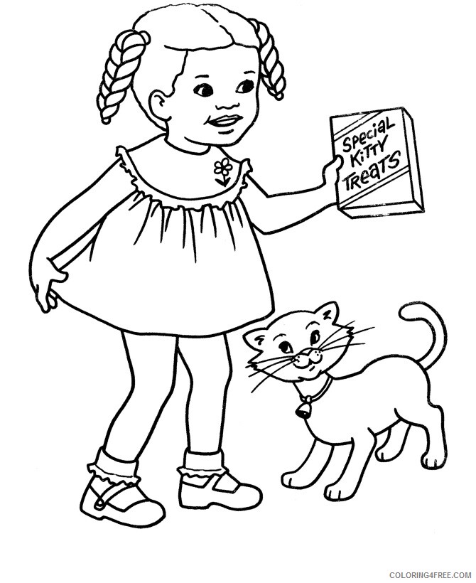Cat Coloring Sheets Animal Coloring Pages Printable 2021 0762 Coloring4free