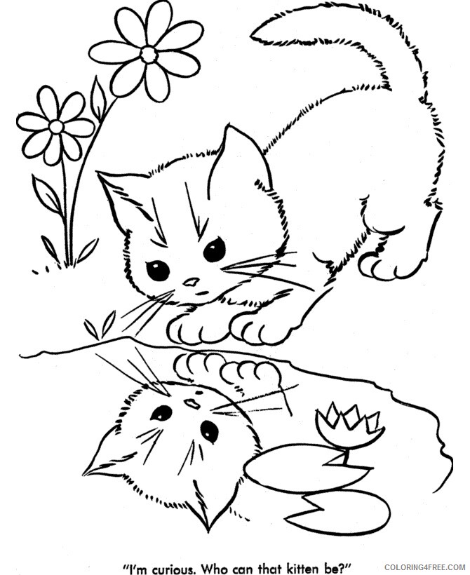 Cat Coloring Sheets Animal Coloring Pages Printable 2021 0763 Coloring4free