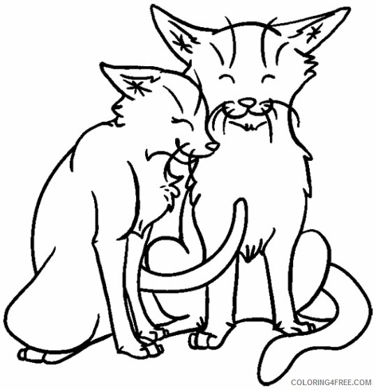 Cat Coloring Sheets Animal Coloring Pages Printable 2021 0764 Coloring4free