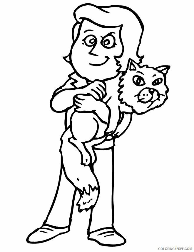 Cat Coloring Sheets Animal Coloring Pages Printable 2021 0772 Coloring4free