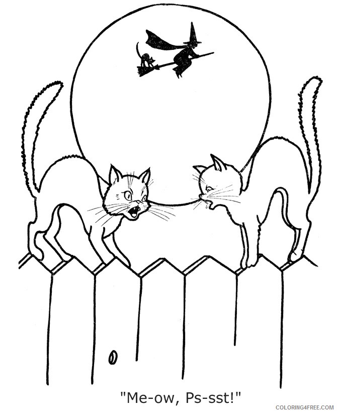 Cat Coloring Sheets Animal Coloring Pages Printable 2021 0775 Coloring4free