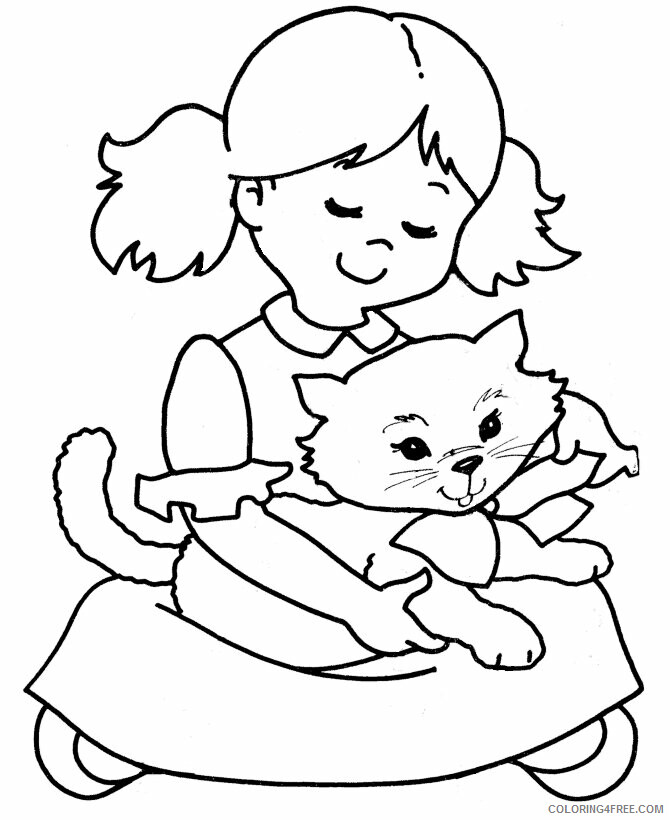 Cat Coloring Sheets Animal Coloring Pages Printable 2021 0780 Coloring4free