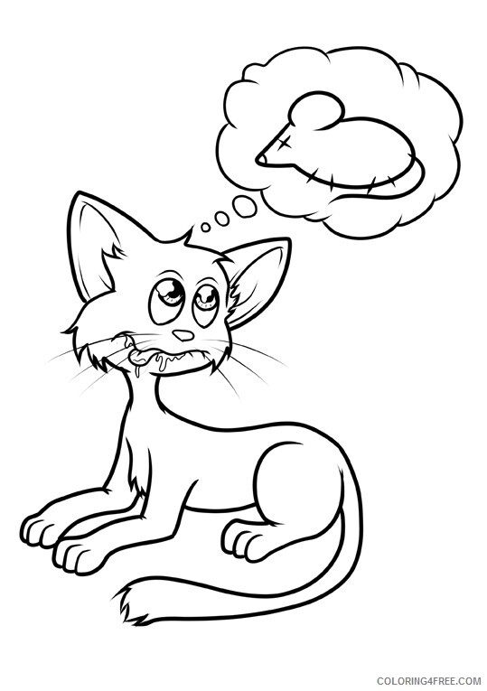Cat Coloring Sheets Animal Coloring Pages Printable 2021 0787 Coloring4free