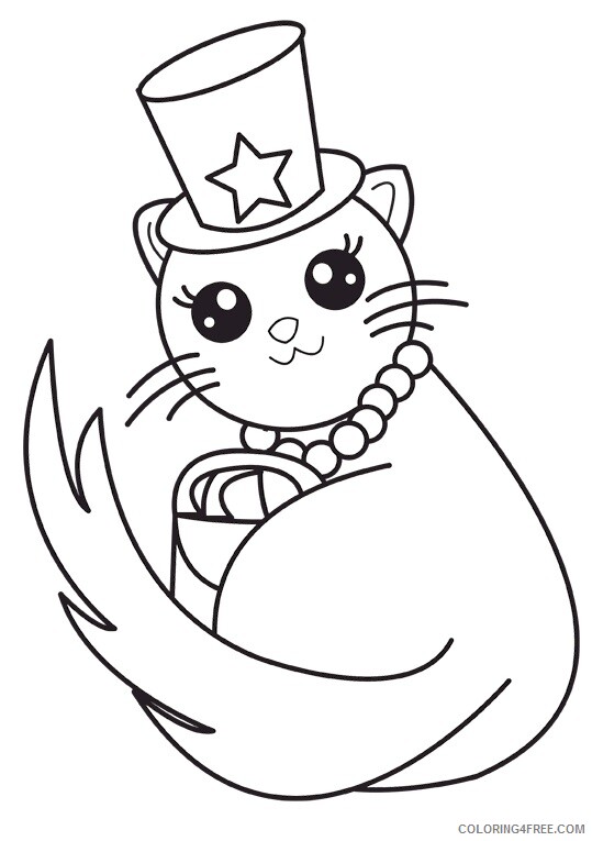 Cat Coloring Sheets Animal Coloring Pages Printable 2021 0799 Coloring4free