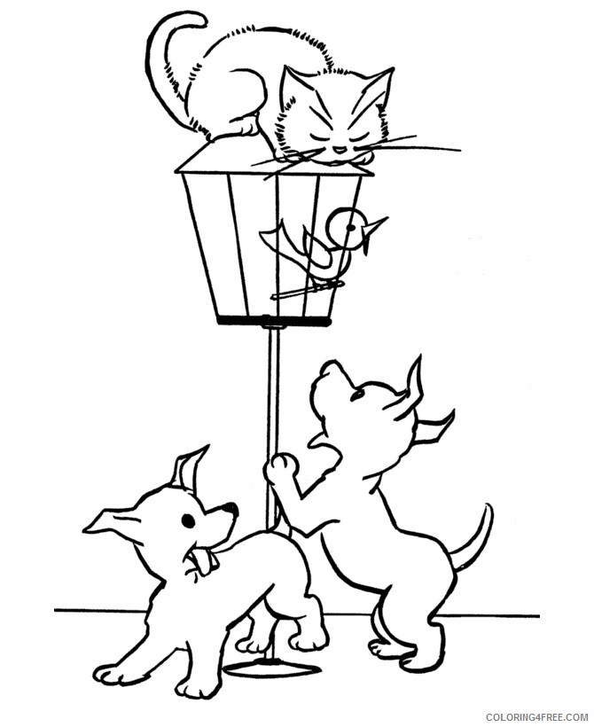 Cat Coloring Sheets Animal Coloring Pages Printable 2021 0803 Coloring4free