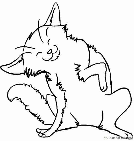 Cat Coloring Sheets Animal Coloring Pages Printable 2021 0817 Coloring4free