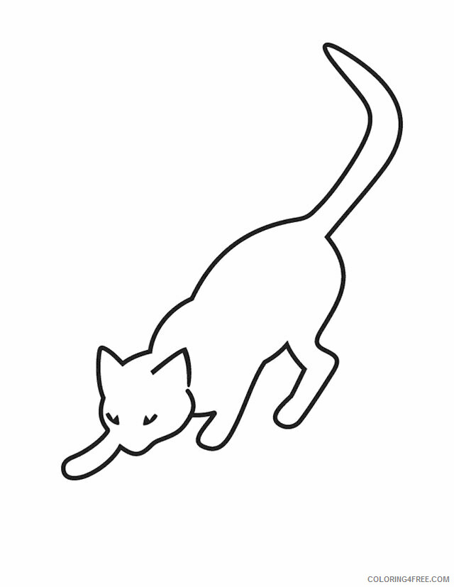 Cat Coloring Sheets Animal Coloring Pages Printable 2021 0823 Coloring4free