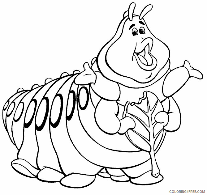 Caterpillar Coloring Pages Animal Printable Sheets Caterpillar Print 2021 0931 Coloring4free