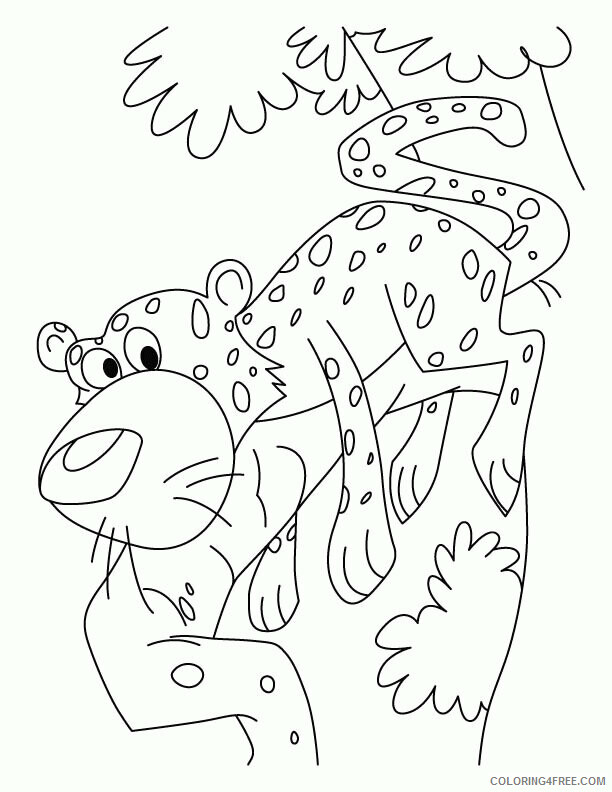 Cheetah Coloring Sheets Animal Coloring Pages Printable 2021 0849 Coloring4free