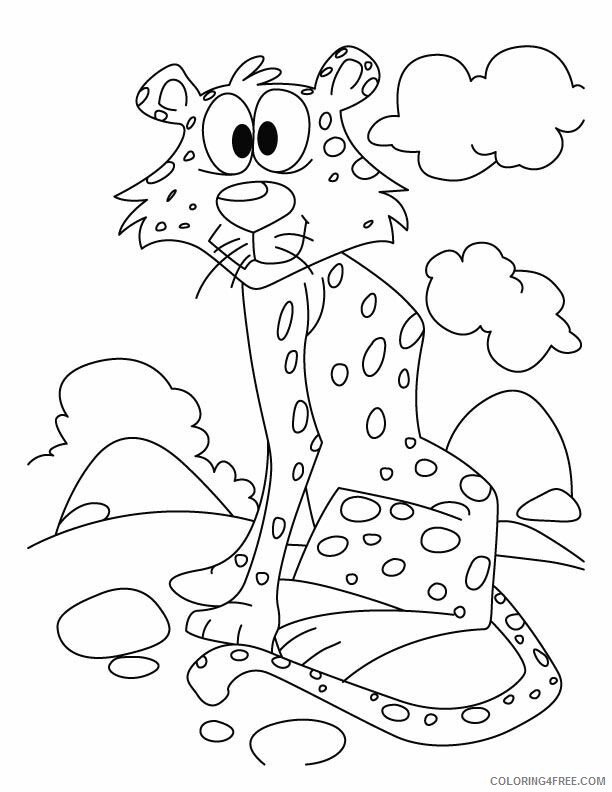 Cheetah Coloring Sheets Animal Coloring Pages Printable 2021 0850 Coloring4free