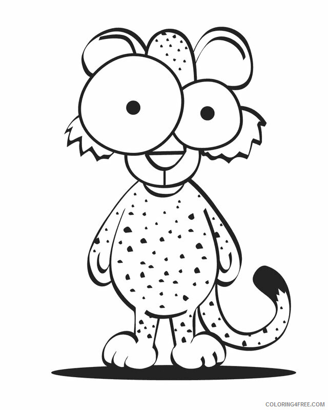 Cheetah Coloring Sheets Animal Coloring Pages Printable 2021 0854 Coloring4free