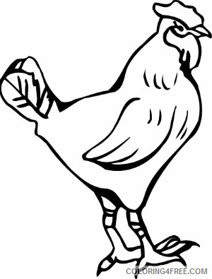 Chicken Coloring Sheets Animal Coloring Pages Printable 2021 0857 Coloring4free