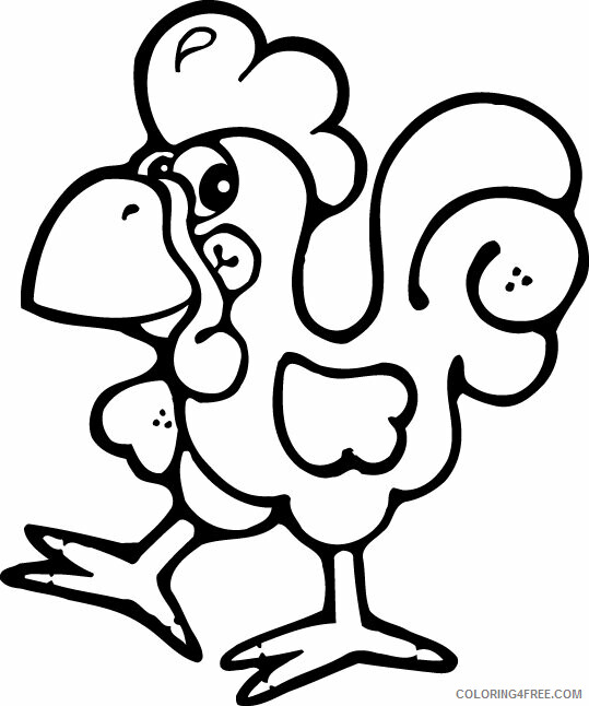 Chicken Coloring Sheets Animal Coloring Pages Printable 2021 0859 Coloring4free