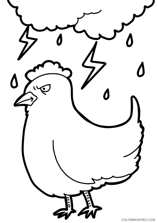 Chicken Coloring Sheets Animal Coloring Pages Printable 2021 0861 Coloring4free