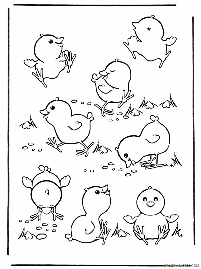 Chicken Coloring Sheets Animal Coloring Pages Printable 2021 0892 Coloring4free