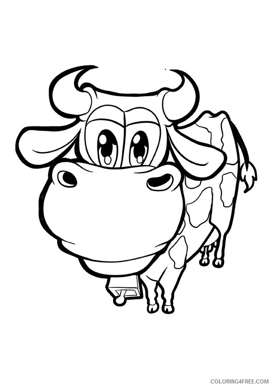 Cow Coloring Sheets Animal Coloring Pages Printable 2021 0918 Coloring4free
