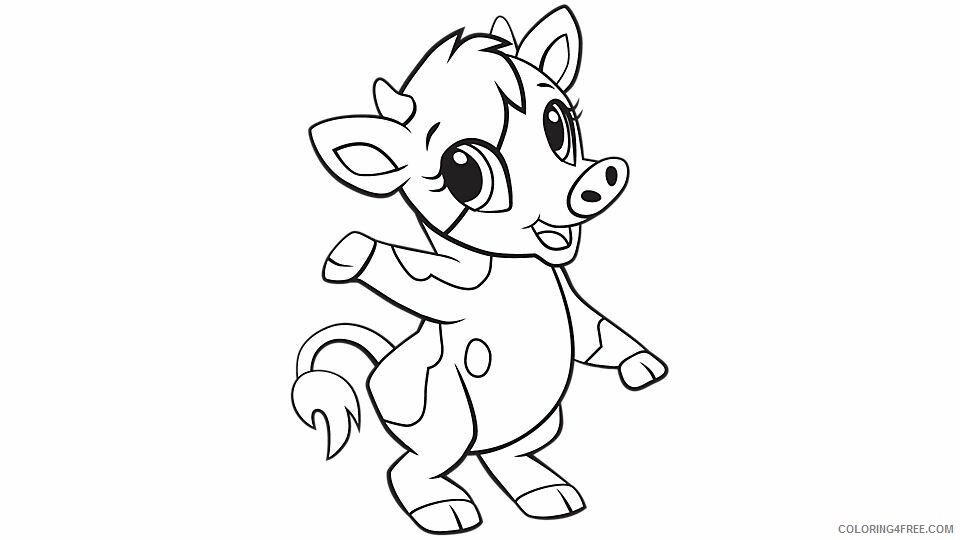 Cow Coloring Sheets Animal Coloring Pages Printable 2021 0922 Coloring4free