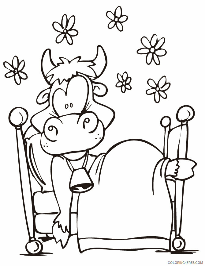 Cow Coloring Sheets Animal Coloring Pages Printable 2021 0925 Coloring4free