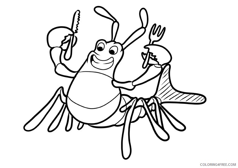 Crab Coloring Sheets Animal Coloring Pages Printable 2021 0982 Coloring4free