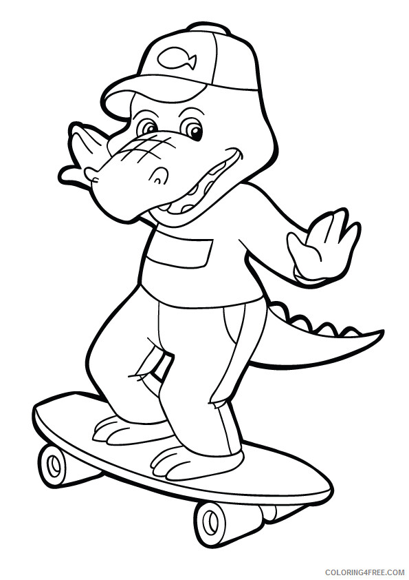 Crocodile Coloring Sheets Animal Coloring Pages Printable 2021 0988 Coloring4free