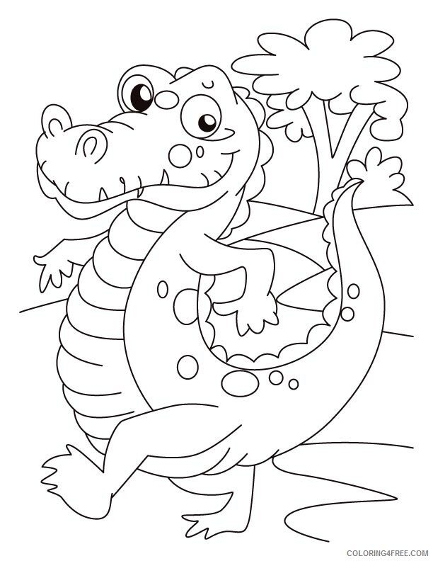 Crocodile Coloring Sheets Animal Coloring Pages Printable 2021 1005 Coloring4free