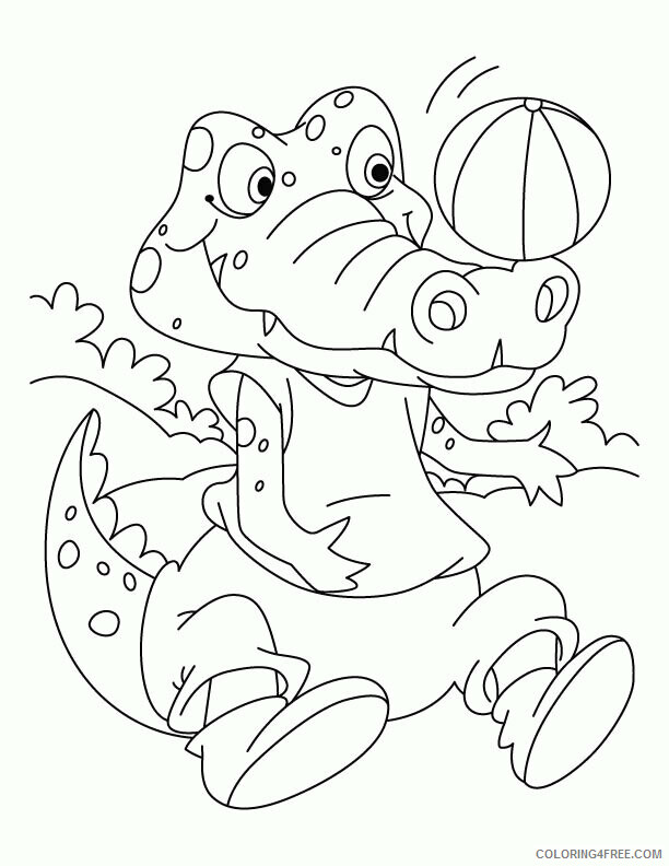 Crocodile Coloring Sheets Animal Coloring Pages Printable 2021 1008 Coloring4free