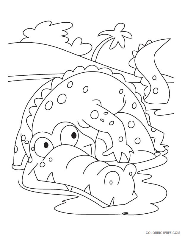 Crocodile Coloring Sheets Animal Coloring Pages Printable 2021 1012 Coloring4free