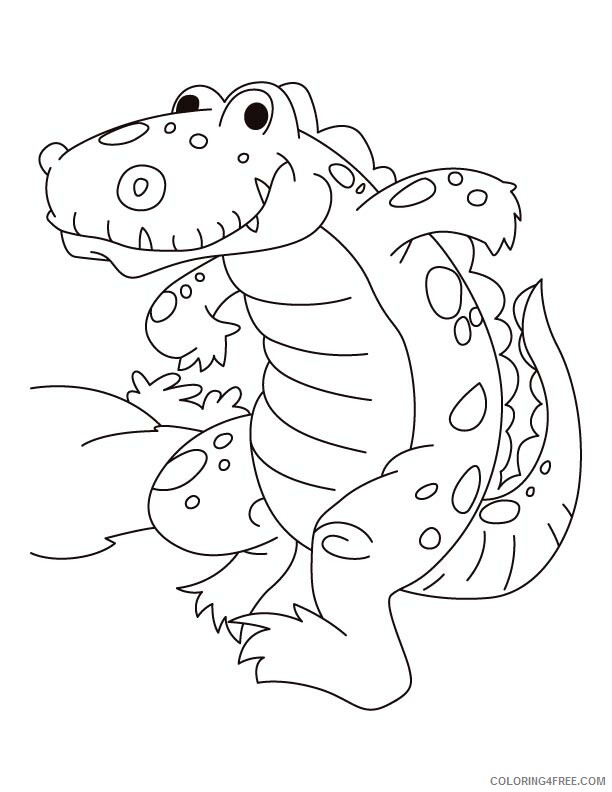 Crocodile Coloring Sheets Animal Coloring Pages Printable 2021 1020 Coloring4free