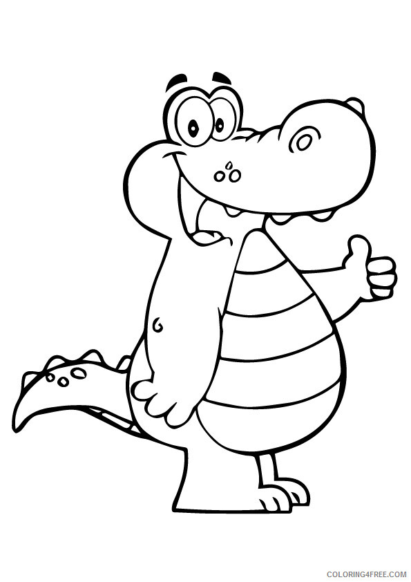 Crocodile Coloring Sheets Animal Coloring Pages Printable 2021 1021 Coloring4free