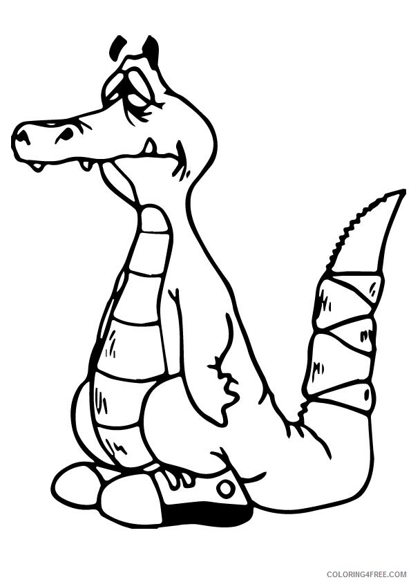 Crocodile Coloring Sheets Animal Coloring Pages Printable 2021 1029 Coloring4free