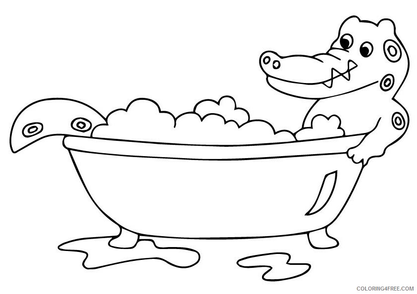 Crocodile Coloring Sheets Animal Coloring Pages Printable 2021 1034 Coloring4free
