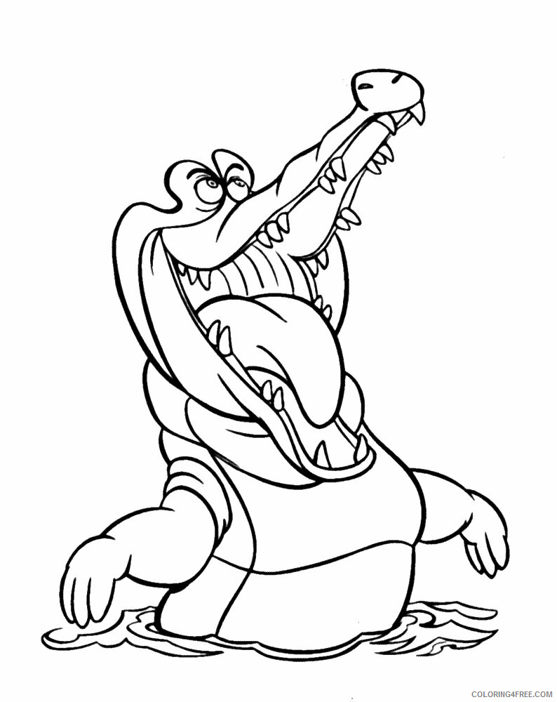 Crocodile Coloring Sheets Animal Coloring Pages Printable 2021 1043 Coloring4free