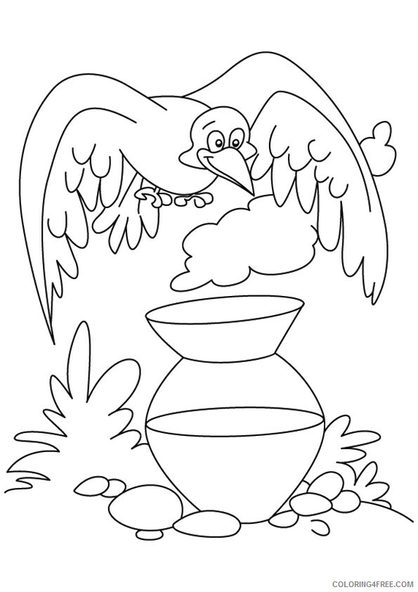 Crow Coloring Sheets Animal Coloring Pages Printable 2021 1055 Coloring4free