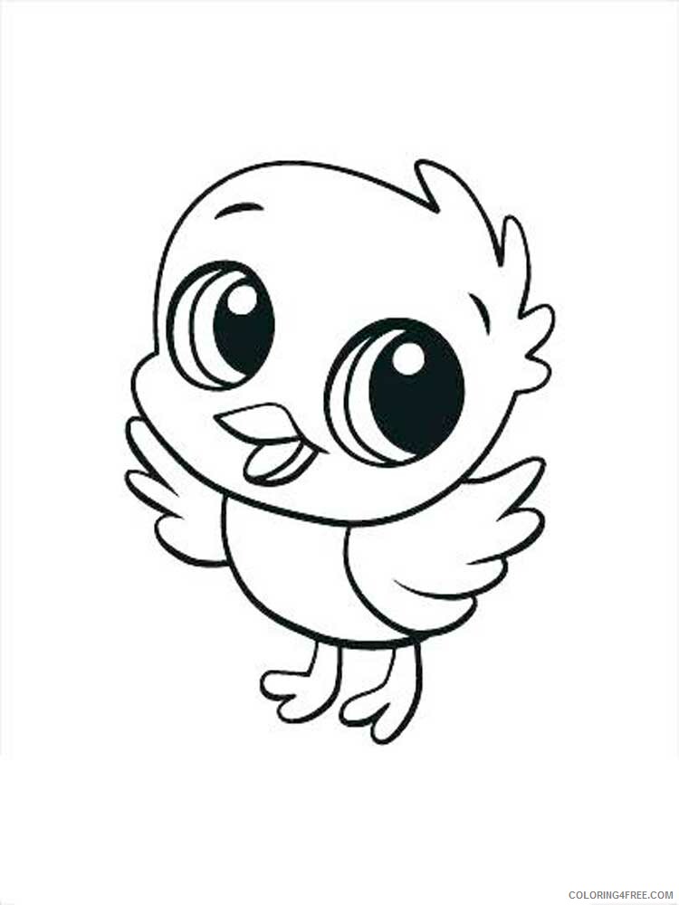 Cute Animal Coloring Pages Animal Printable Sheets Cute Animal 14 2021 1373 Coloring4free